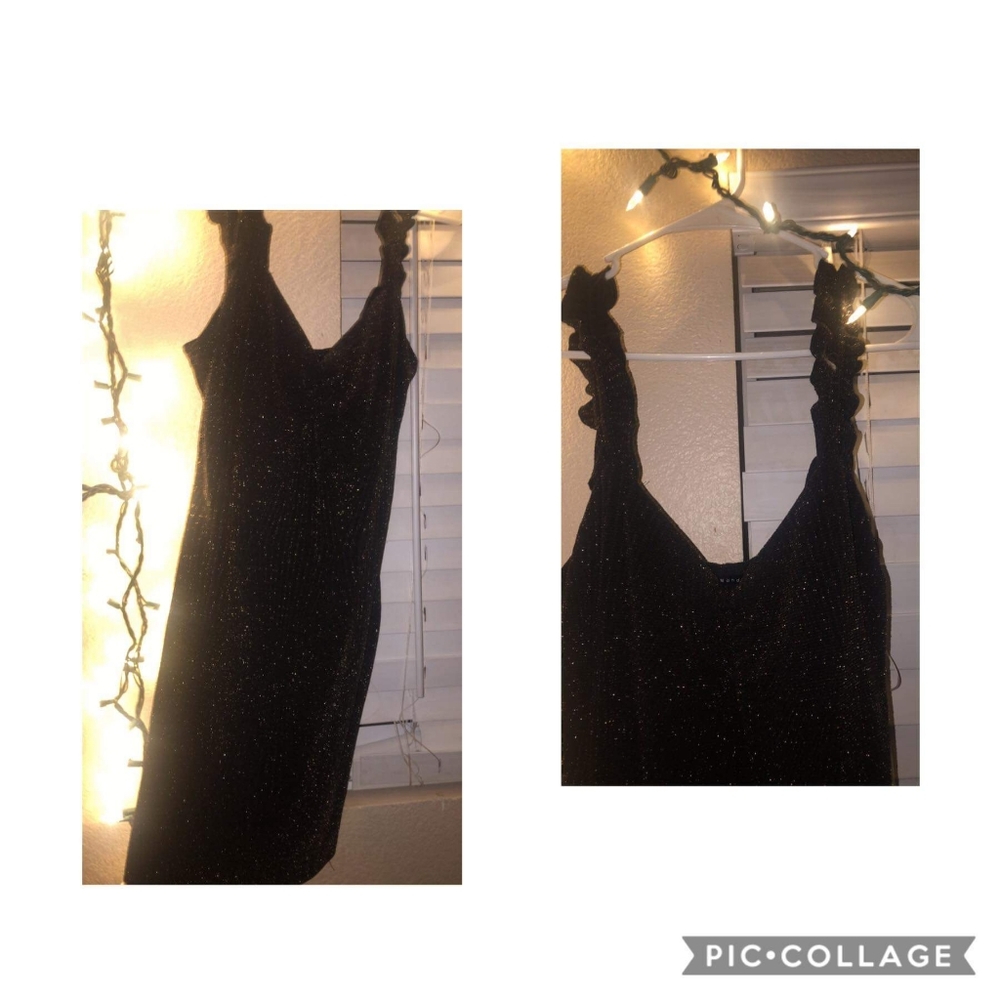Glittery mid dress supper cute